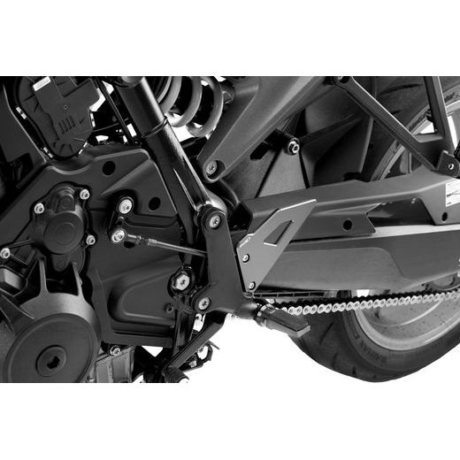 PATNÍKY PUIG 22263N ČERNÝ - PLEXI ŠTÍTY - NA MOTORKU