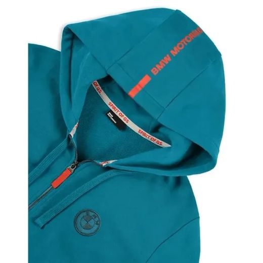 MIKINA BMW SPIRIT OF GS - MODRÁ - MIKINY - NA MOTORKÁŘE