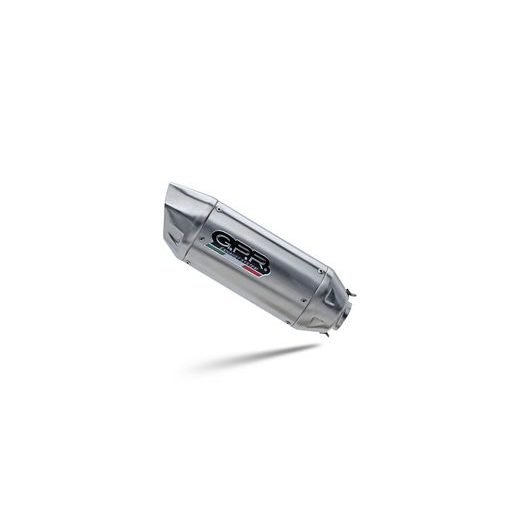 KONCOVKA VÝFUKU SLIP-ON GPR FURORE-X INOX KT.209.3FXSC MATNÁ ČERNÁ - KONCOVKY VÝFUKU - NA MOTORKU