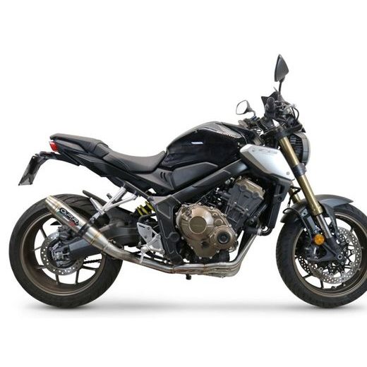 VÝFUK KOMPLETNÍ GPR DEEPTONE INOX CO.H.260.6.RACEDB.DE BROUŠENÁ NEREZOVÁ OCEL ZAHRNUJE ODNÍMATELNÝ DB KILLER - VÝFUKY - NA MOTORKU