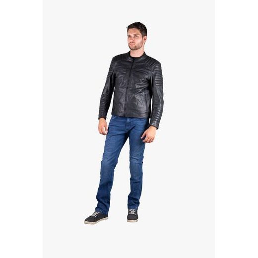 KLASICKÁ KOŽENÁ BUNDA IXS LD DARK ČERNÁ - KOŽENÉ BUNDY - NA MOTORKÁŘE