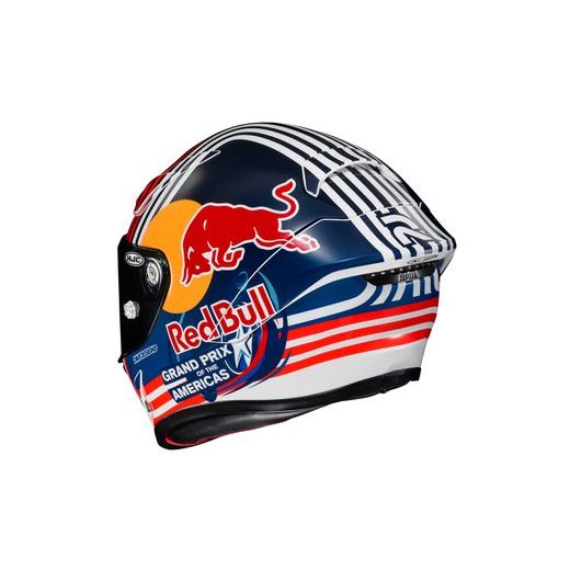 HJC PŘILBA RPHA 1 REDBULL AUSTIN GP MC21 - BEZ SLUNEČNÍ CLONY - NA MOTORKÁŘE