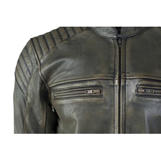 STYLOVÁ KOŽENÁ BUNDA MBW PEET HNĚDÁ - KOŽENÉ BUNDY - NA MOTORKÁŘE