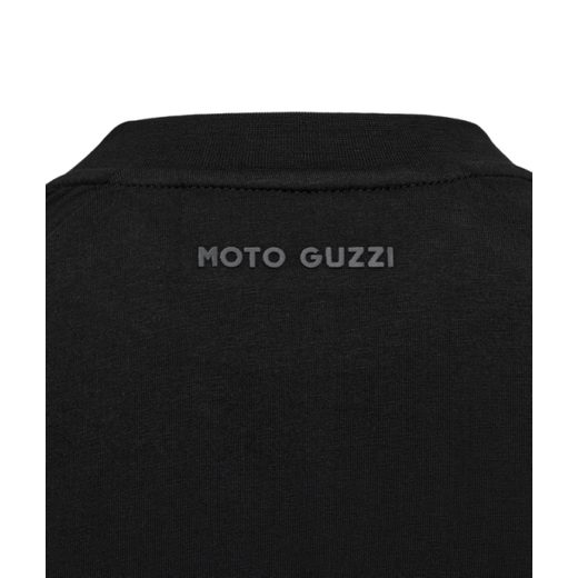 MOTO GUZZI ESSENTIAL T-SHIRT WOMAN - ČERNÉ - TRIČKA - NA MOTORKÁŘE