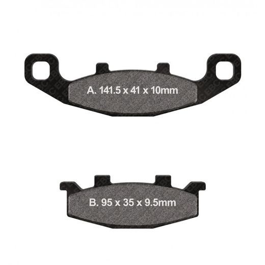 BRZDOVÉ DESTIČKY EBC FA129V