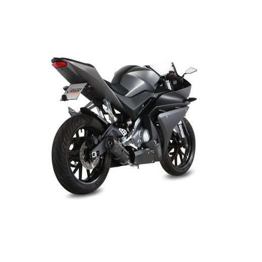 VÝFUK KOMPLETNÍ 1X1 MIVV SUONO Y.047.L9 ČERNÁ OCEL - VÝFUKY - NA MOTORKU