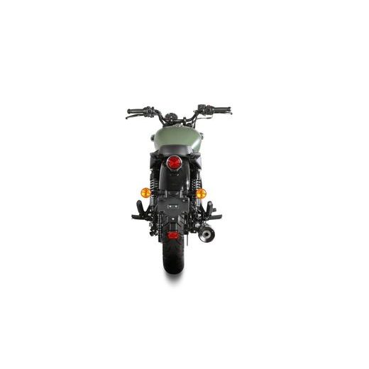 KONCOVKA VÝFUKU MIVV HR-1 RE.004.LH1BA ČERNÁ - KONCOVKY VÝFUKU - NA MOTORKU