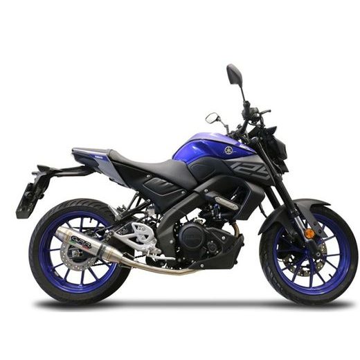 VÝFUK KOMPLETNÍ GPR DEEPTONE INOX Y.215.RACEDB.DE BROUŠENÁ NEREZOVÁ OCEL - VÝFUKY - NA MOTORKU