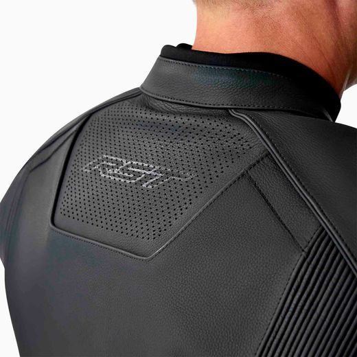 SPORTOVNÍ KOŽENÁ BUNDA RST S1 D3O – ČERNÁ - KOŽENÉ BUNDY - NA MOTORKÁŘE