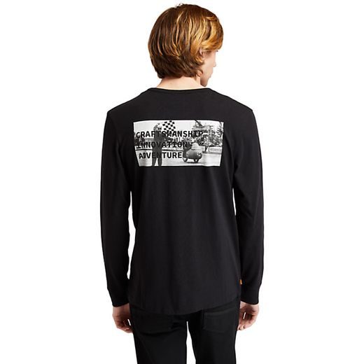 PÁNSKÉ TRIČKO MOTO GUZZI TIMBERLAND 100TH - TRIČKA - NA MOTORKÁŘE