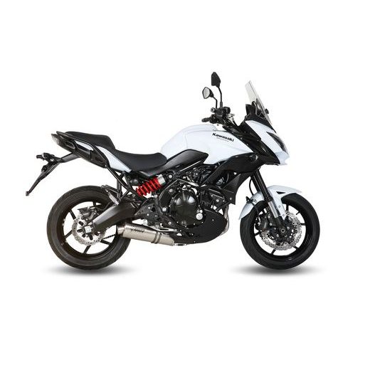 VÝFUK KOMPLETNÍ 2X1 MIVV OVAL K.041.LX1 NEREZ MALÝ - VÝFUKY - NA MOTORKU