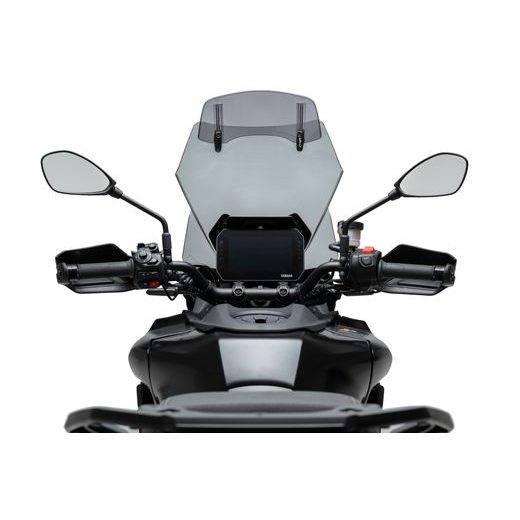 PLEXI ŠTÍT PUIG TOURING WITH VISOR 22457H KOUŘOVÁ - PLEXI ŠTÍTY - NA MOTORKU