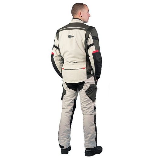 PÁNSKÉ TEXTILNÍ KALHOTY NA MOTOCYKL MBW GT ADVENTURE PANTS - BÉŽOVÉ - TEXTILNÍ KALHOTY - NA MOTORKÁŘE