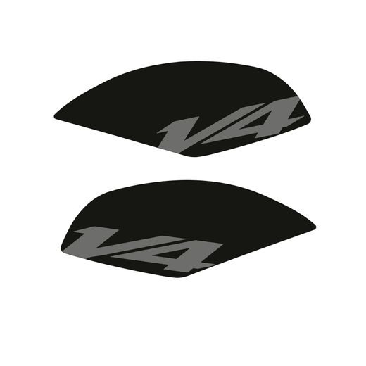 BOČNÍ CHRÁNIČE NÁDRŽE APRILIA RSV4 1100 E5+,TUONO V4 E5+ - TANKPADY NA MOTORKU - NA MOTORKU