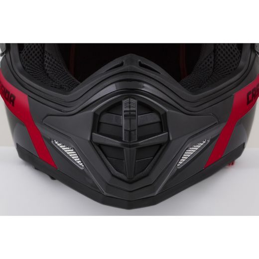 CASSIDA HELMA TOUR 1.1 SPECTRE - ČERVENÁ - ENDURO HELMY - NA MOTORKÁŘE