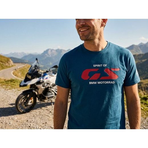 TRIKO BMW SPIRIT OF GS - MODRÉ - TRIČKA - NA MOTORKÁŘE