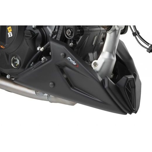 SPOILER MOTORU PUIG 22332J MATNÁ ČERNÁ - PLEXI ŠTÍTY - NA MOTORKU