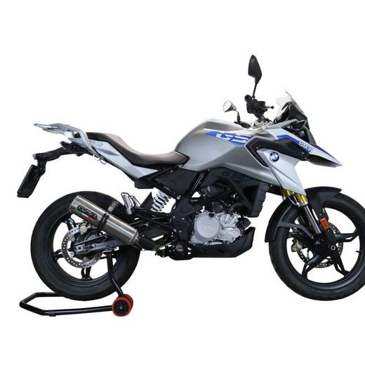 VÝFUK KOMPLETNÍ GPR M3 E5.BM.CAT.106.M3.TN BROUŠENÝ TITAN - VÝFUKY - NA MOTORKU