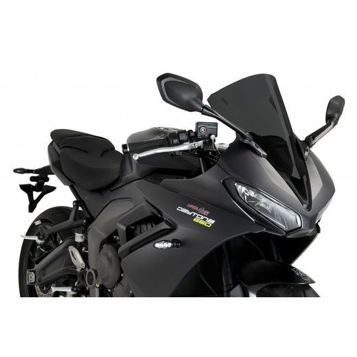 PLEXI ŠTÍT PUIG R-RACER 22085F TMAVÁ KOUŘOVÁ - PLEXI ŠTÍTY - NA MOTORKU