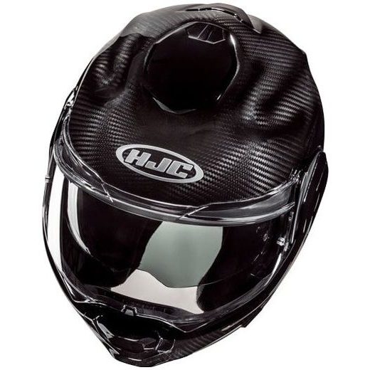HJC PŘILBA F100 CARBON BLACK - PŘEKLOPNÉ HELMY - NA MOTORKÁŘE