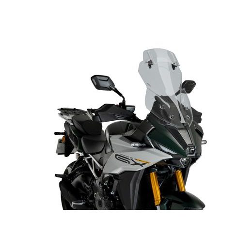 PLEXI ŠTÍT PUIG TOURING WITH VISOR 21989H KOUŘOVÁ - PLEXI ŠTÍTY - NA MOTORKU