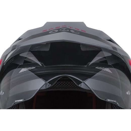 CASSIDA HELMA TOUR 1.1 SPECTRE - ČERVENÁ - ENDURO HELMY - NA MOTORKÁŘE