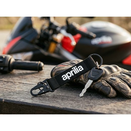APRILIA KLÍČENKA ČERNÁ - DÁRKY PRO FANOUŠKY APRILIA - NA MOTORKÁŘE