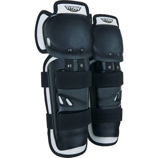 CHRÁNIČE FOX TITAN SPORT GUARDS CE OS MX21 - ČERNÁ