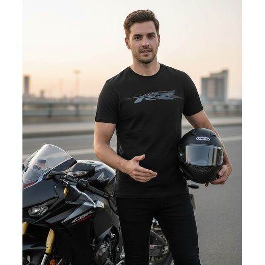 HONDA TRIKO CBR 21 BLACK - TRIČKA - NA MOTORKÁŘE