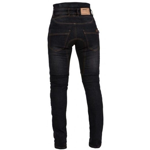 DÁMSKÉ KEVLAROVÉ DŽÍNY MBW REBEKA - ČERNÉ - KALHOTY - NA MOTORKÁŘE