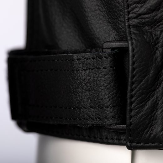 PÁNSKÁ KOŽENÁ BUNDA RST S1 CE / JKT 2977 - ČERNÁ - KOŽENÉ BUNDY - NA MOTORKÁŘE