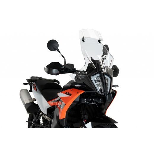 PLEXI ŠTÍT PUIG TOURING WITH VISOR 21612W PRŮHLEDNÝ - PLEXI ŠTÍTY - NA MOTORKU