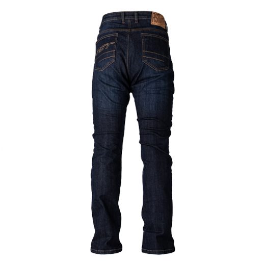 DÁMSKÉ KEVLAROVÉ JEANSY RST X KEVLAR® STRAIGHT LEG 2 CE / 3059 - TMAVĚ MODRÁ - KEVLAROVÉ KALHOTY - NA MOTORKÁŘE