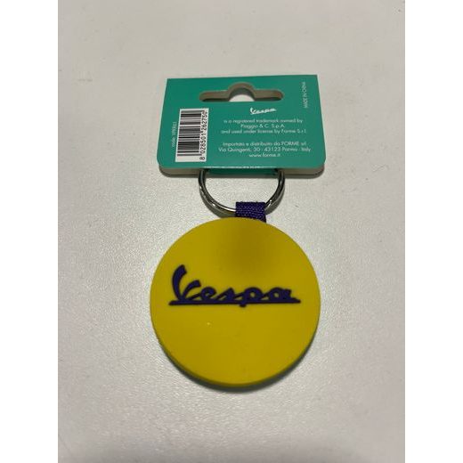 KLÍČENKA VESPA - ZELENÁ/ŽLUTÁ - DÁRKY PRO FANOUŠKY VESPA - NA MOTORKÁŘE