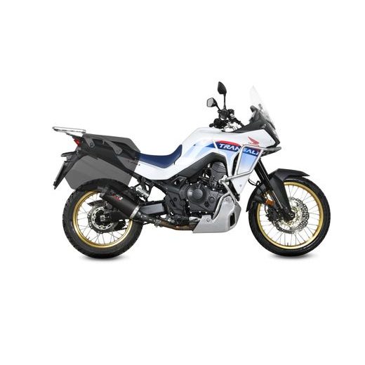 KONCOVKA VÝFUKU MIVV OVAL H.086.LZ ČERNÁ - KONCOVKY VÝFUKU - NA MOTORKU