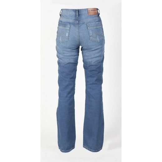 DÁMSKÉ KEVLAROVÉ STREČOVÉ DŽÍNY MBW MAYA  - KEVLAROVÉ KALHOTY - NA MOTORKÁŘE