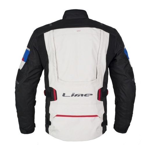 PÁNSKÁ TEXTILNÍ BUNDA MBW MEMPHIS TRICOLOR JACKET - TEXTILNÍ BUNDY - NA MOTORKÁŘE