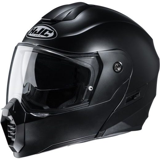 HJC HELMA C80 SEMI BLACK - VÝKLOPNÉ HELMY - NA MOTORKÁŘE