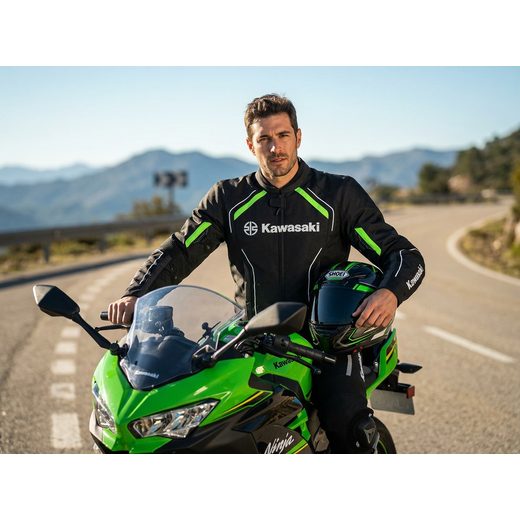 PÁNSKÁ TEXTILNÍ BUNDA AMIENS - TEXTILNÍ BUNDY - NA MOTORKÁŘE