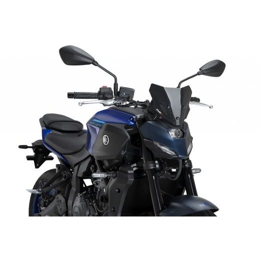 PLEXI ŠTÍT PUIG NEW GEN. SPORT 22412C KARBONOVÝ VZHLED - PLEXI ŠTÍTY - NA MOTORKU