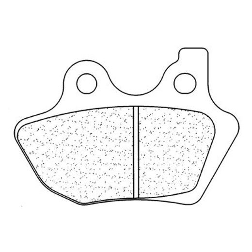 BRZDOVÉ DESTIČKY CL BRAKES 2958 RX3 - ZADNÍ - NA MOTORKU