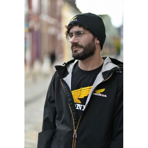 HONDA VĚTROVKA VINTAGE - ČERNÁ - DÁRKY PRO FANOUŠKY HONDA - NA MOTORKÁŘE