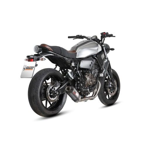 VÝFUK KOMPLETNÍ 2X1 MIVV OVAL Y.053.L4C TITAN / KARBONOVÉ VÍČKO MALÝ - VÝFUKY - NA MOTORKU