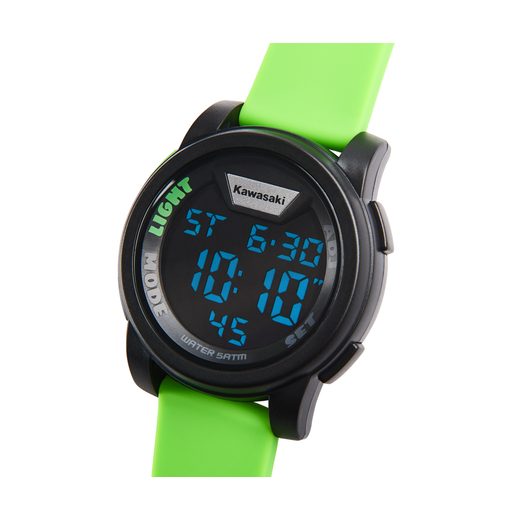 HODINKY KAWASAKI SILICON GREEN - DÁRKY PRO FANOUŠKY KAWASAKI - NA MOTORKÁŘE
