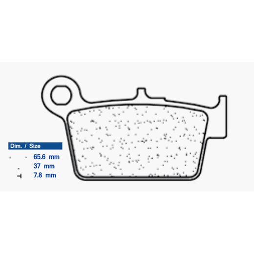 BRZDOVÉ DESTIČKY CL BRAKES 3113 SC