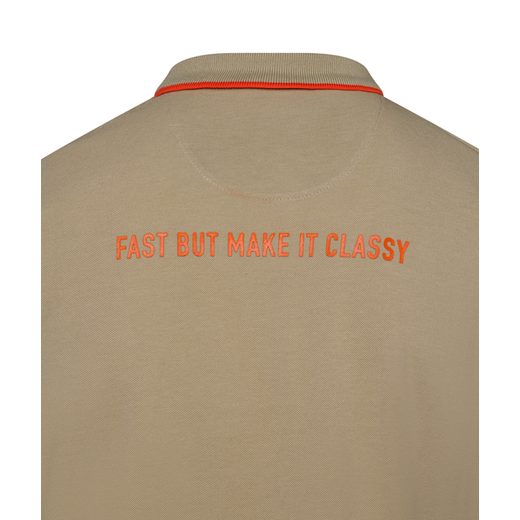 VESPA POLO TRIČKO DEC - BÉŽOVÁ 2026 - TRIČKA - NA MOTORKÁŘE