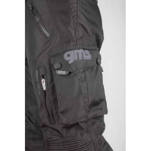 KALHOTY GMS TRENTO MAN ZG65300 ČERNÁ - KALHOTY - NA MOTORKÁŘE