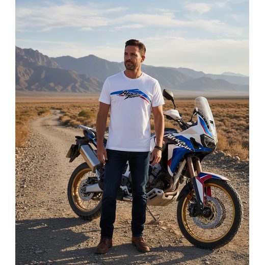 HONDA TRIČKO "AFRICA TWIN" CASUAL - DÁRKY PRO FANOUŠKY HONDA - NA MOTORKÁŘE