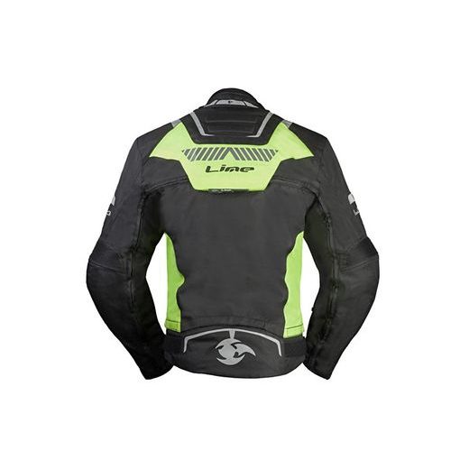 BUNDA NA MOTOCYKL MBW NEAT ČERNO-ŽLUTÁ PÁNSKÁ - TEXTILNÍ KALHOTY - NA MOTORKÁŘE