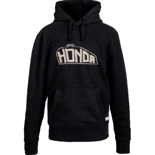 HONDA TANK MIKINA S KAPUCÍ URBAN FUN - ČERNÁ 2026 - DÁRKY PRO FANOUŠKY HONDA - NA MOTORKÁŘE